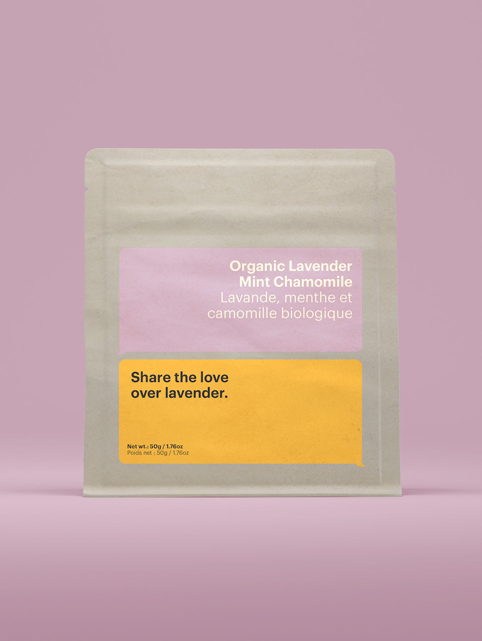 Organic Lavender Mint Chamomile